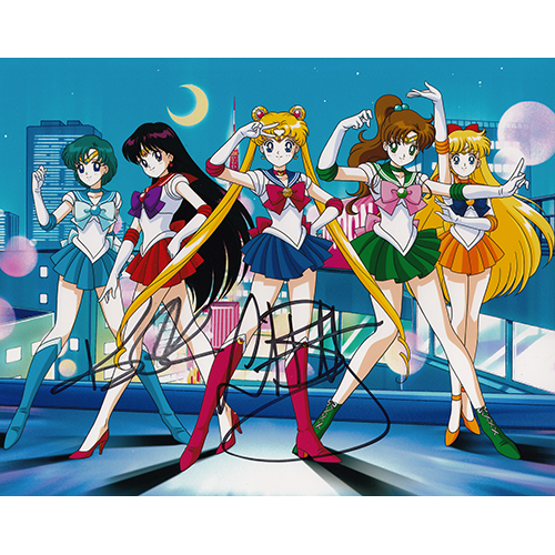 Linda Ballantyne & Katie Griffin Autographed 8"x10" (Sailor Moon)