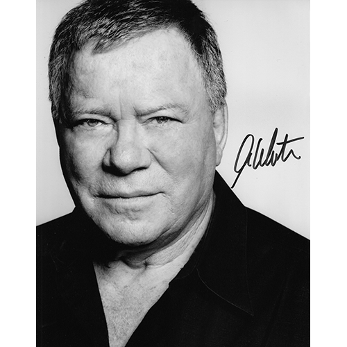 William Shatner Autographed 8"x10" (Star Trek)