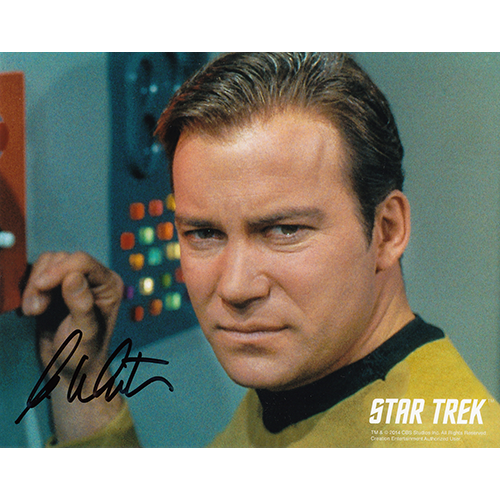 William Shatner Autographed 8"x10" (Star Trek)