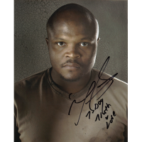 I-ronE Singleton Autographed 8"x10" (The Walking Dead)