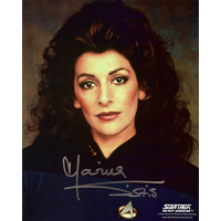 Marina Sirtis Autographed 8"x10" (Star Trek: The Next Generation 1)