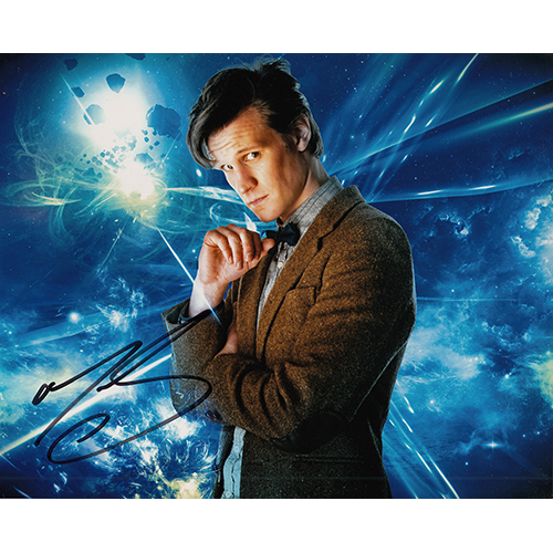 HWC Trading FR Matt Smith Gift Signed FRAMED A4 Printed Autograph Doctor Dr Who Gifts Photo Picture Print Display 