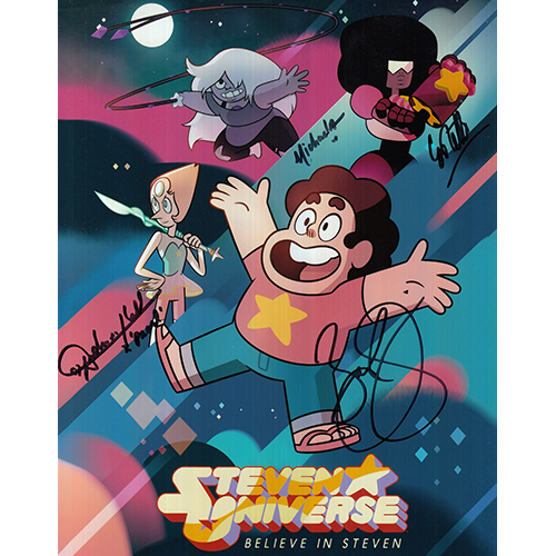 Steven Universe Cast Autographed 8"x10" (Steven Universe)