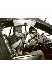 Burt Ward Autographed 8"x10" (Batman And Robin)