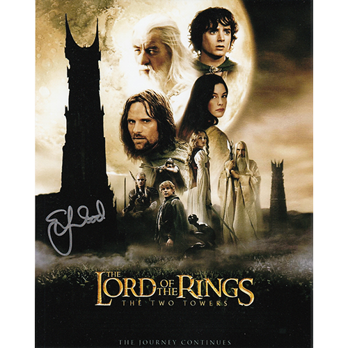 Elijah Wood Autographed 8"x10" (Lord of the Rings Poster)