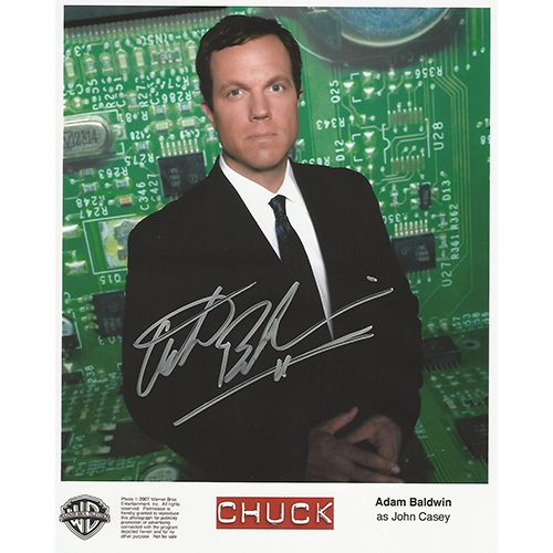 Adam Baldwin Autographed 8"x10" (Chuck)