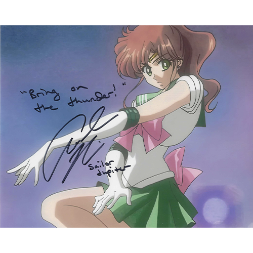 Amanda Miller Autographed 8"x 10" (Sailor Moon)