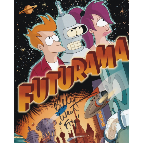 Billy West Autographed 8"x10" (Futurama)