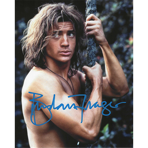 Brendan Fraser Autographed 8"x10" (George Of The Jungle)