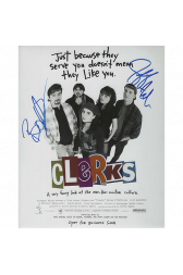 Brian O'Halloran & Jeff Anderson Autographed 8"x10" (Clerks)