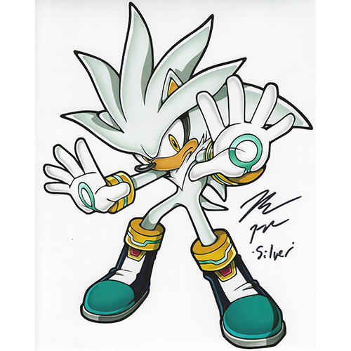 Bryce Papenbrook Autographed 8"x10" (Sonic The Hedgehog)