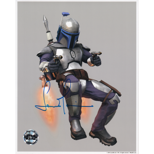 Temuera Morrison Autographed 8"x10" (Star Wars)