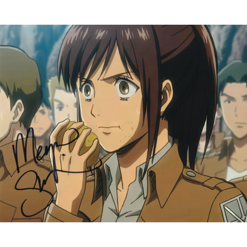 Megan Shipman Autographed 8"x10" (Attack on Titan)