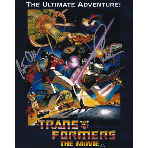 Frank Welker and Peter Cullen Autographed 8"x10" (Transformers)