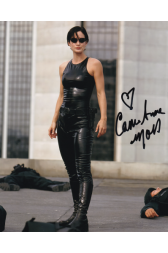 Carrie Ann Moss Autographed 8"x10" (The Matrix)