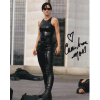 Carrie Ann Moss Autographed 8"x10" (The Matrix)
