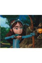 Sarah Natochenny Autographed 8"x10" (Robin Hood)