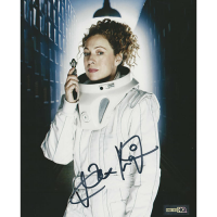 Alex Kingston Autographed 8"x10" (Doctor Who) Companion