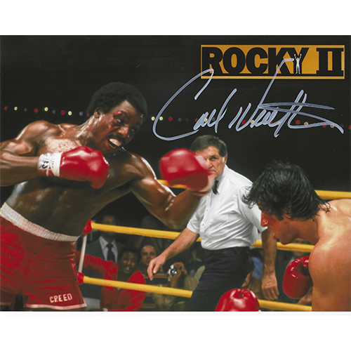 Carl Weathers Autographed 8"x10" (Rocky)