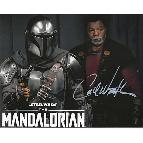 Carl Weathers Autographed 8"x10" (The Mandalorian)