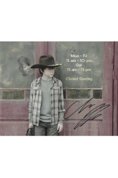 Chandler Riggs Autographed 8" x 10" (The Walking Dead)