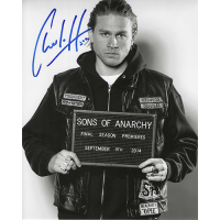 Charlie Hunnam Autographed 8"x10" (Sons of Anarchy)