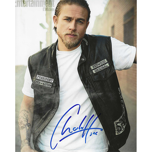 Charlie Hunnam Autographed 8"x10" (Sons of Anarchy)