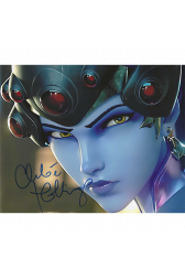 Chloe Hollings Autographed 8"x10" (Overwatch)