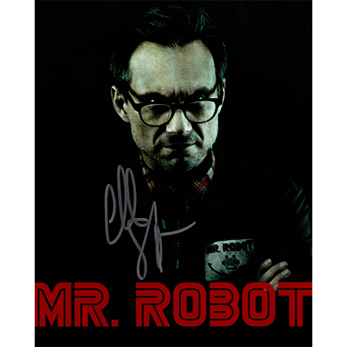 Christian Slater Autographed 8"x10" (Mr Robot)