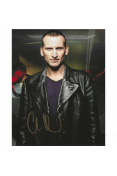 Christopher Eccleston Autographed 8"x10" (Doctor Who)