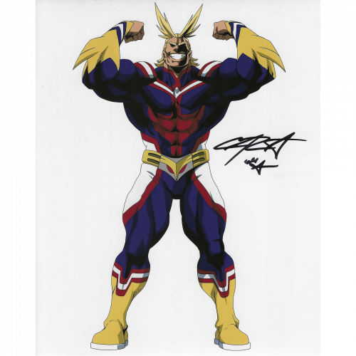 Christopher Sabat Autographed 8"x10" (My Hero Academia)