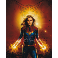 Brie Larson Autographed 8"x10" (Captain Marvel)