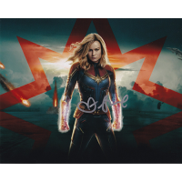 Brie Larson Autographed 8"x10" (Captain Marvel)