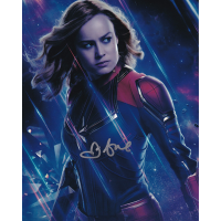 Brie Larson Autographed 8"x10" (Captain Marvel)