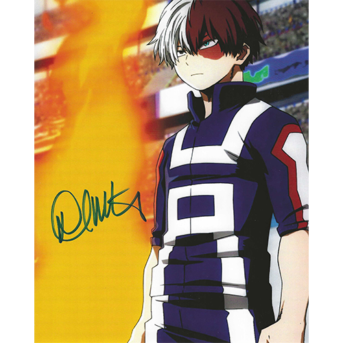 David Matranga Autographed 8"x10" (My Hero Academia)