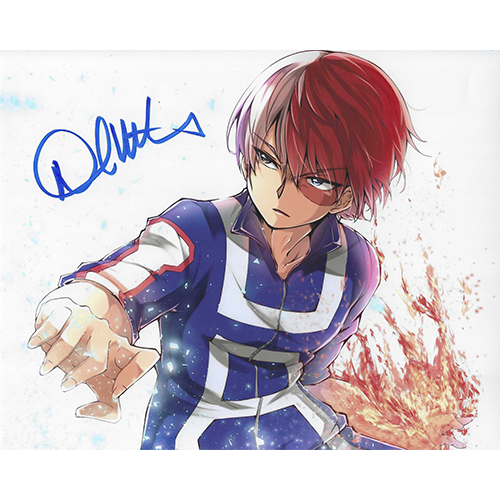 David Matranga Autographed 8"x10" (My Hero Academia)