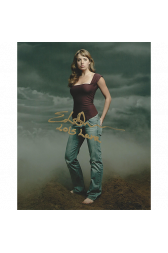 Erica Durance Autographed 8"x10" (Smallville) Vancouver 2022