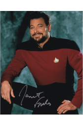 Jonathan Frakes Autographed 8"x10" (Star Trek)