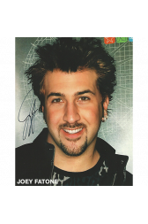Joey Fatone Autographed 8"x10" (NSYNC)