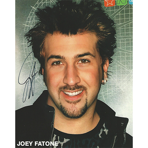 Joey Fatone Autographed 8"x10" (NSYNC)