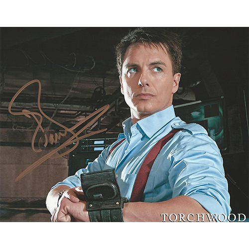 John Barrowman Autographed 8"x10" (Torchwood)