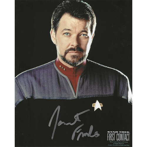 Jonathan Frakes Autographed 8"x10" (Star Trek)