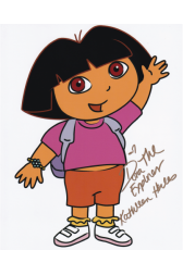 Kathleen Herles Autographed 8"x10" (Dora The Explorer)