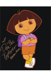Kathleen Herles Autographed 8"x10" (Dora The Explorer)