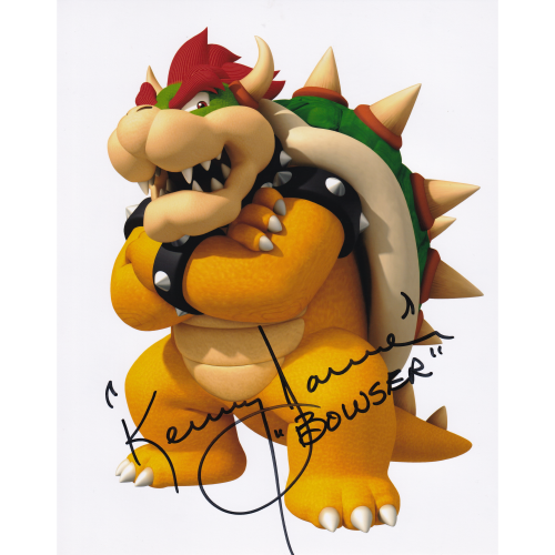 Kenny James Autographed 8"x10" (Bowser)