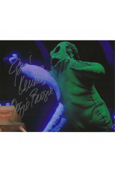Ken Page Autographed 8"x10" (Nightmare Before Christmas)