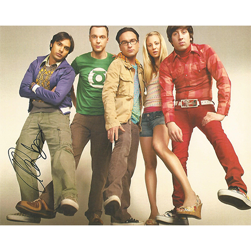 Kunal Nayyar Autographed 8"x10" (The Big Bang Theory)