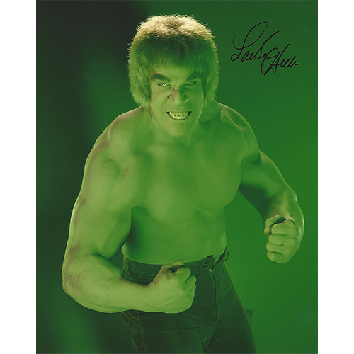 THE INCREDIBLE HULK LOU FERRIGNO ROARING GREEN IN TIMES SQUARE NEW YORK  POSTER