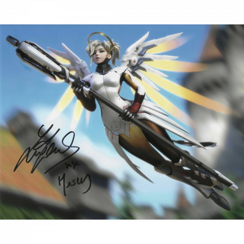 Lucie Pohl Autographed 8"x10" (Overwatch)