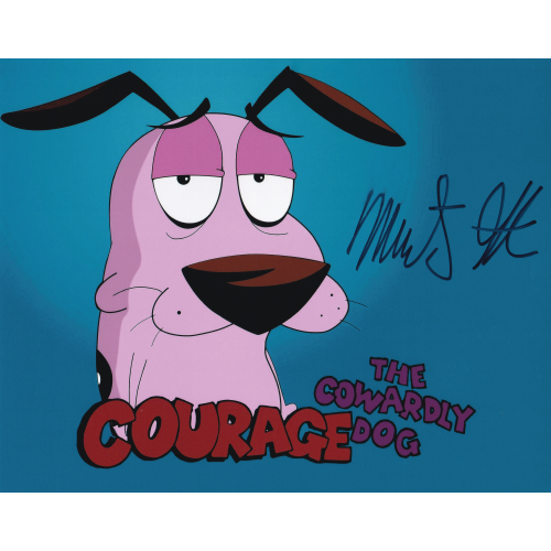 Marty Grabstein Autographed 8" x 10" (Courage The Cowardly Dog)